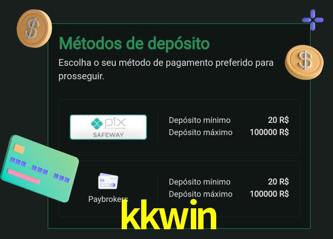 O cassino kkwin oferece uma grande variedade de métodos de pagamento